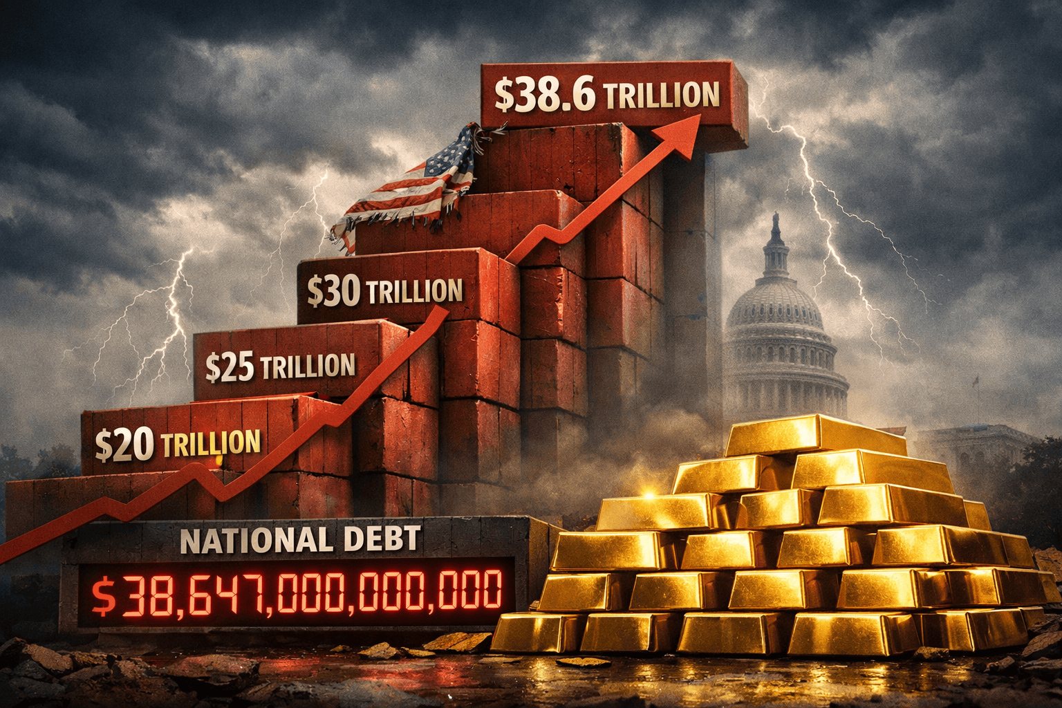$1 Trillion Added to the Debt — What It Means for Gold
