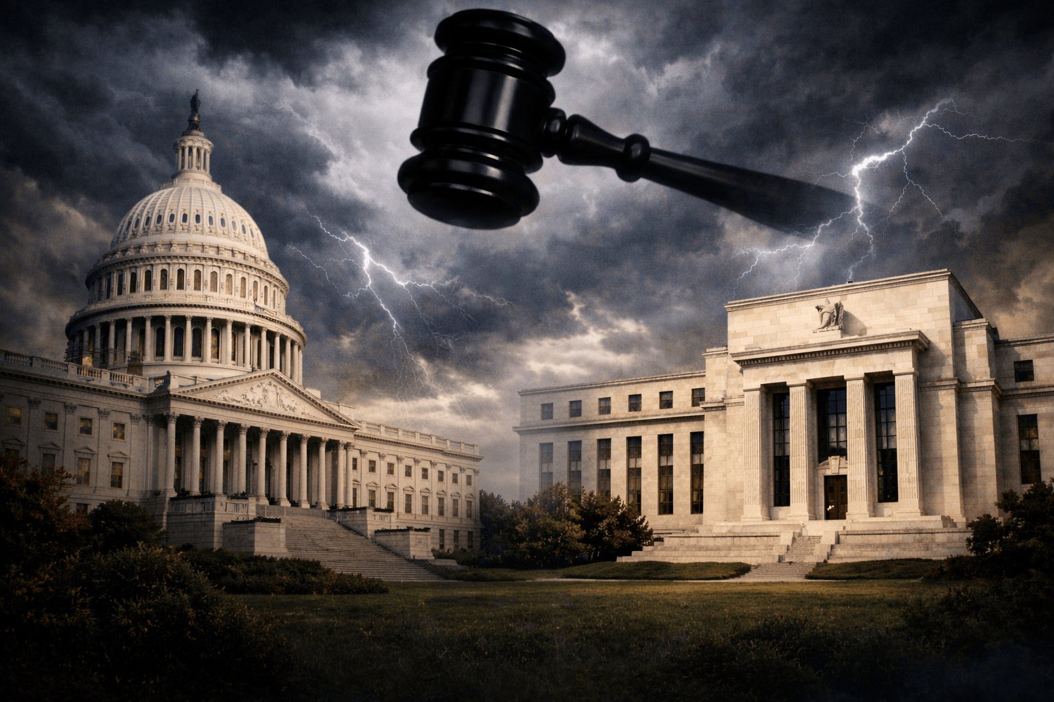 Gold and Silver Soar as Fed Independence Comes Under Fire