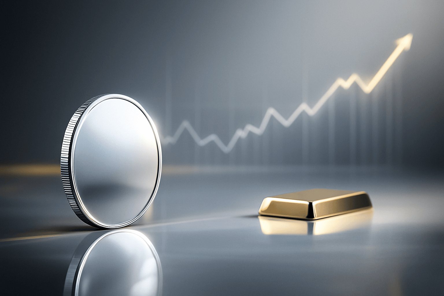Gold Rises as Fed Rate Cut Odds Hit 74%