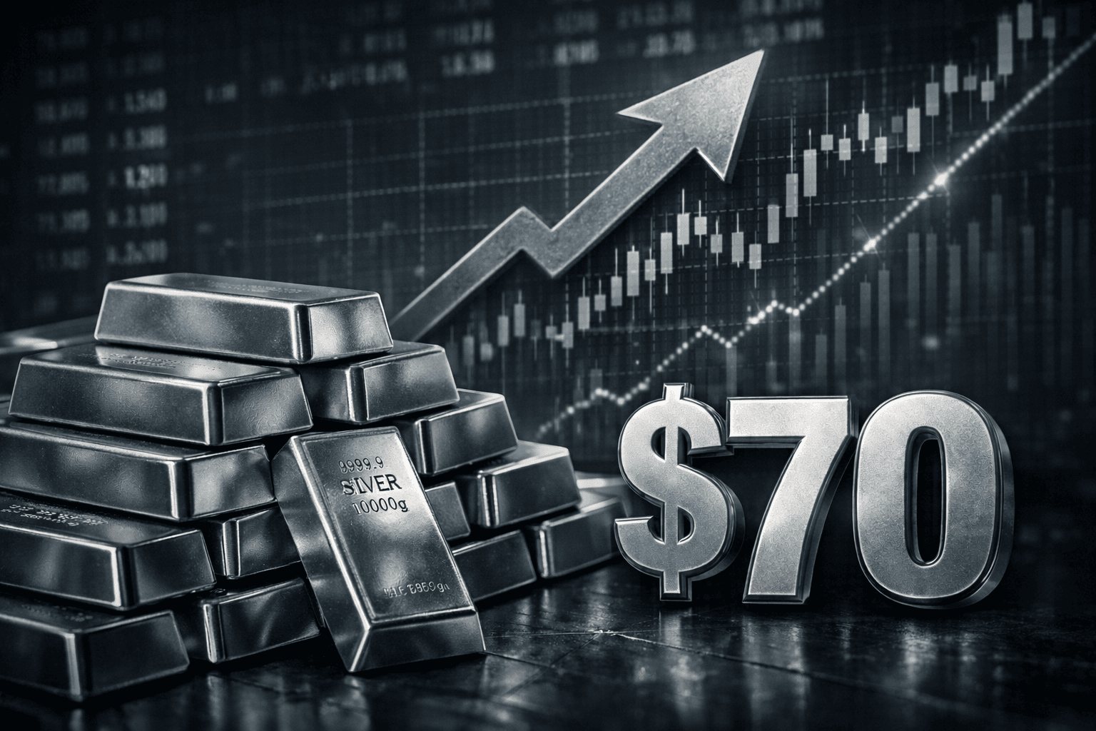 Gold Smashes $4,400 as Silver Eyes $70