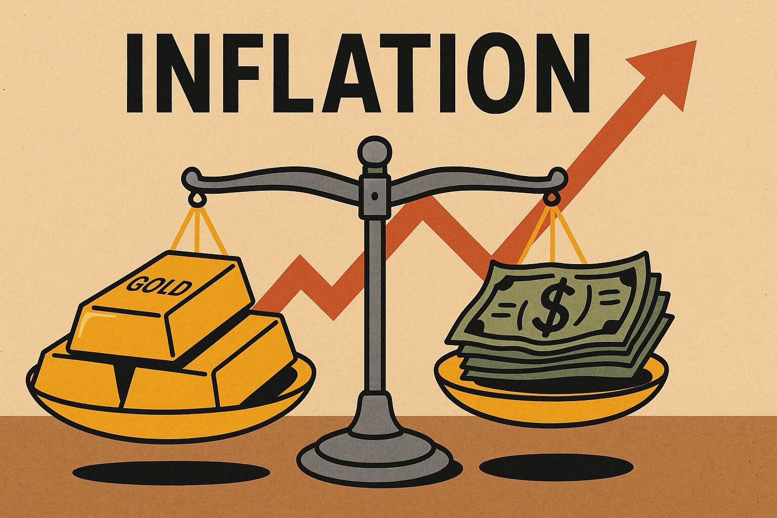 Gold vs. Cash: The Cost of Holding Dollars in an Inflationary World