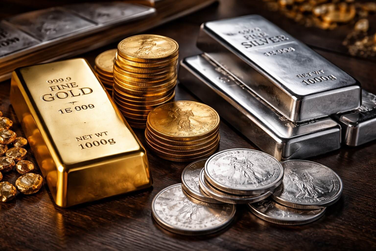 Gold vs. Silver: Roles, Risks, and Portfolio Strategy