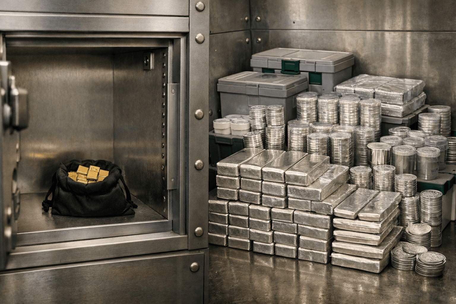 Gold vs Silver Storage and Liquidity: What Investors Need to Know