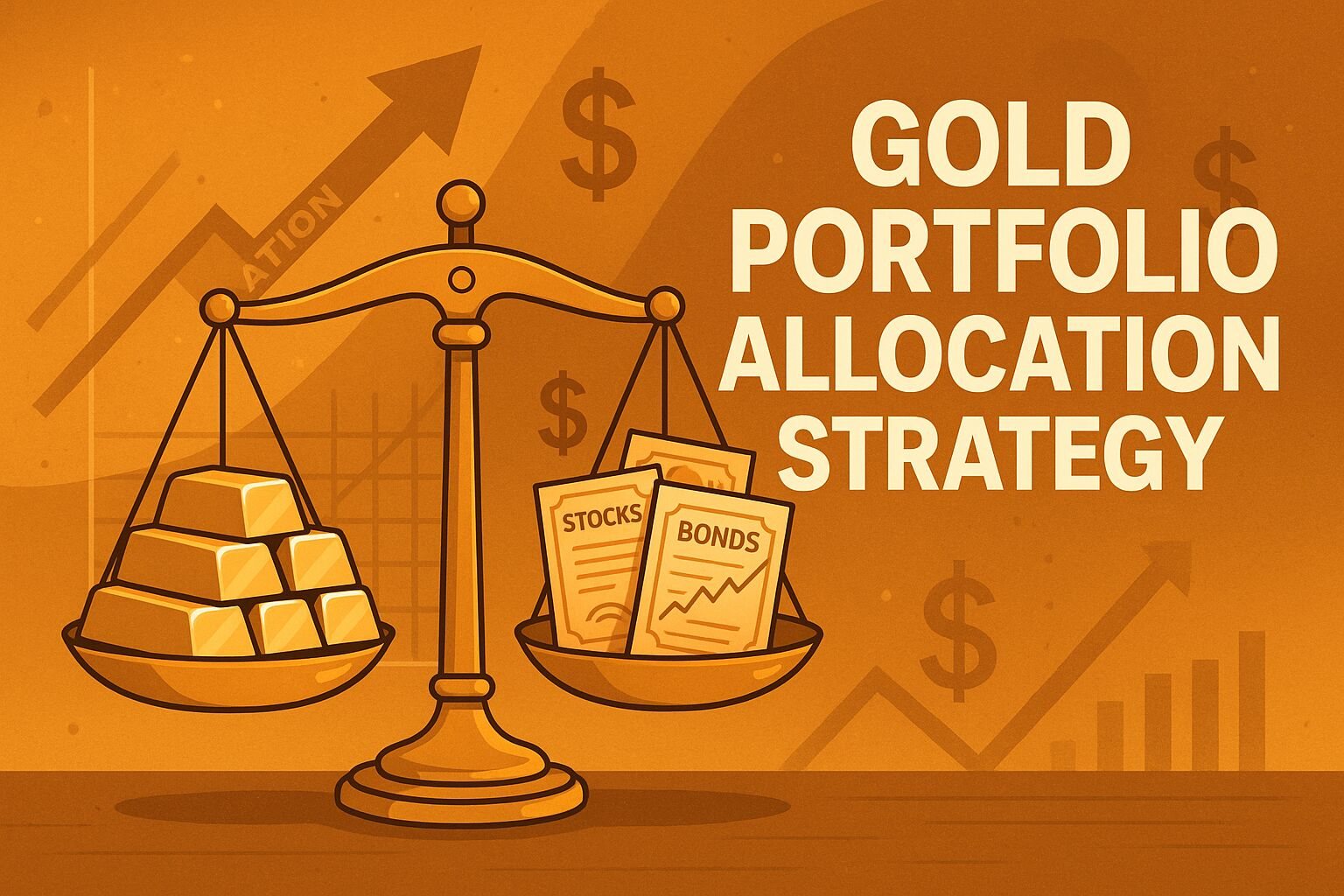 Gold vs. Stocks & Bonds: The Winning Gold Portfolio Allocation Strategy