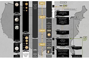 Altinavcisi Infographic: History of Money and Currency in the USA
