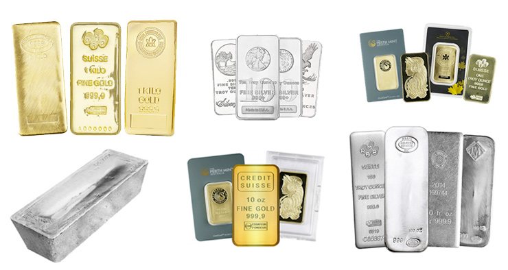 Gold Silver Bars
