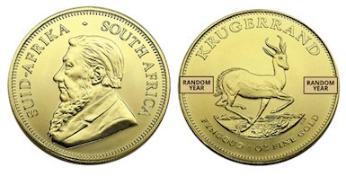 One Ounce South African Gold Krugerrand