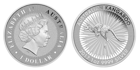 1 oz Australian Silver Kangaroo Coin