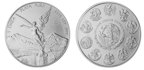 1 oz Mexican Silver Libertad Coin