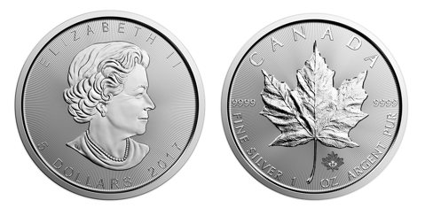 1 oz Canadian Silver Maple Leaf