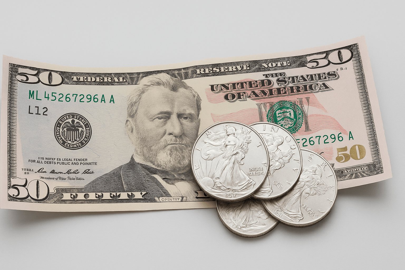 Silver Hits $50, Morgan Stanley Allocates 20% to Gold