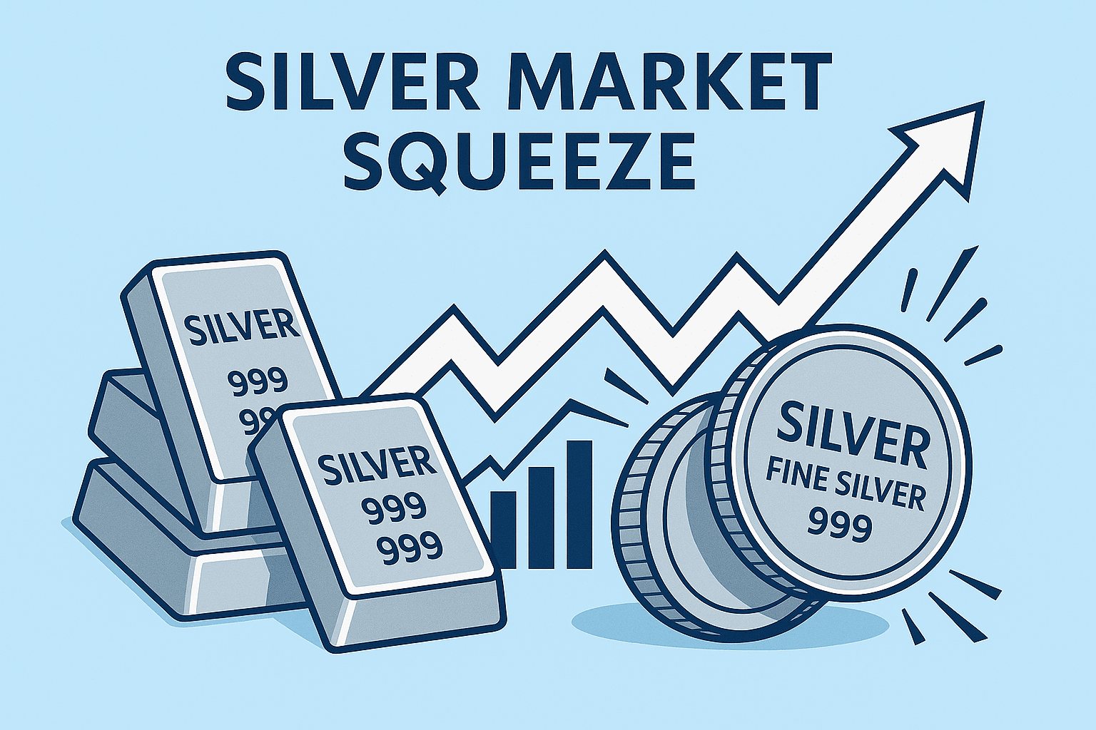 Silver Squeeze Sends Prices Soaring Past $51