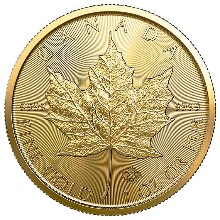 Canadian Royal Mint's 1 oz Gold Maple Leaf