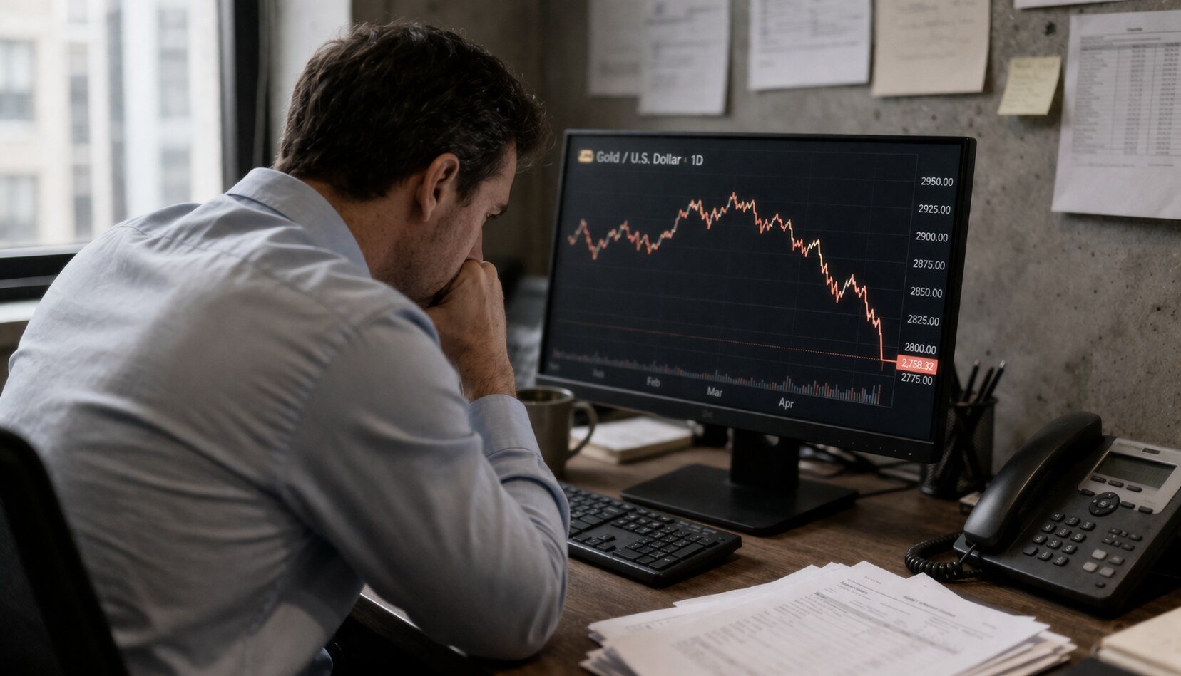 Why is Gold Down