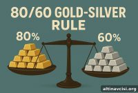 80/60 Gold-Silver Portfolio Rule: Better Balance for Investors
