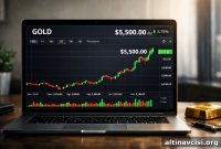 Gold Surges Past $5,500 as Metal Rally Accelerates