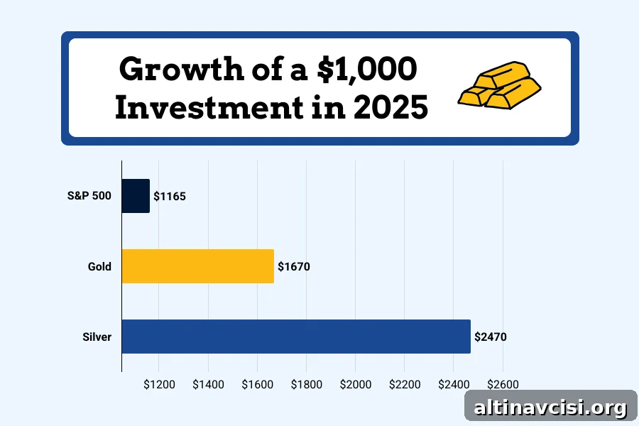 Investment Growth Bar Chart 2025