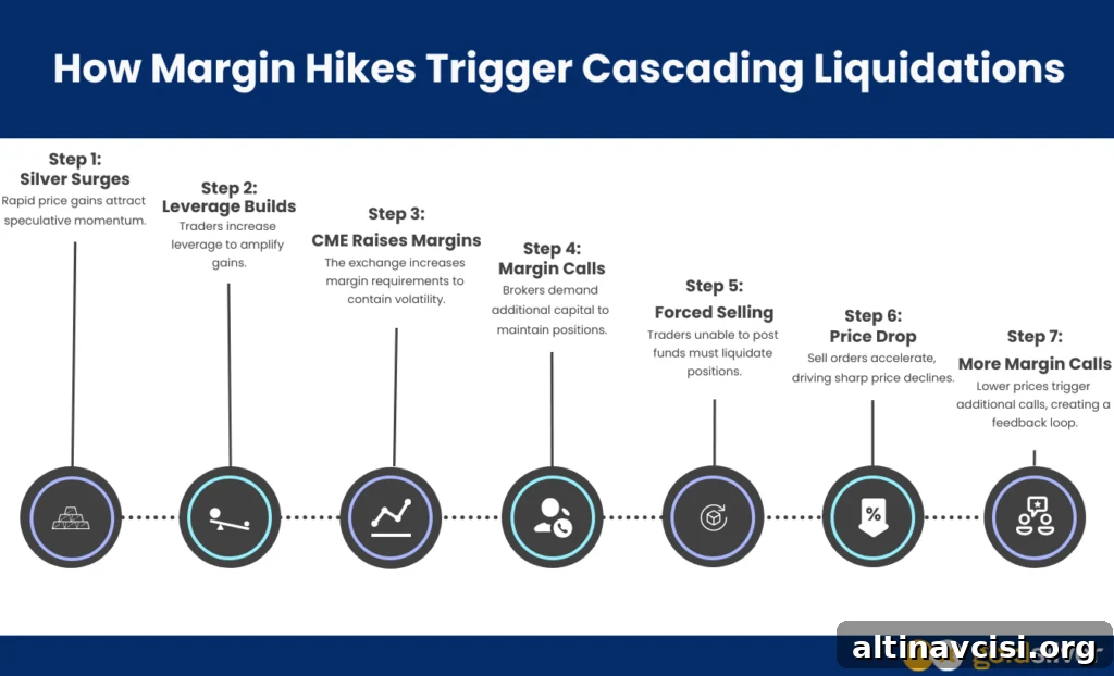 How Margin Hikes Trigger Cascading Liquidations