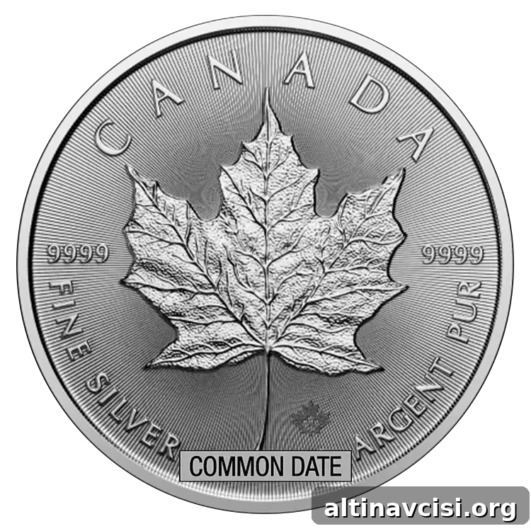 1 oz Canadian Silver Maple Leaf Coin