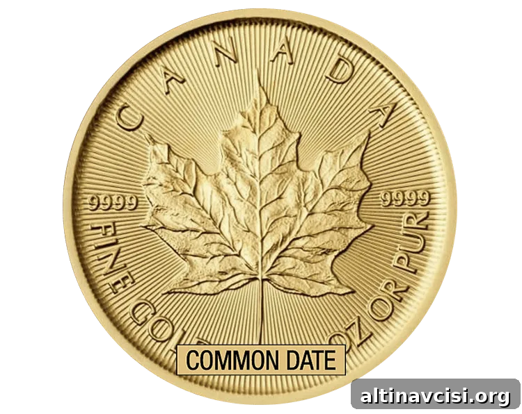 Canadian Gold Maple Leaf