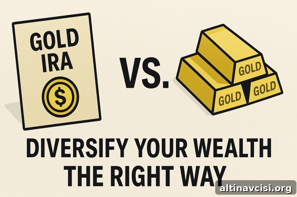 Gold IRA vs. Physical Gold: Diversify Your Wealth the Right Way