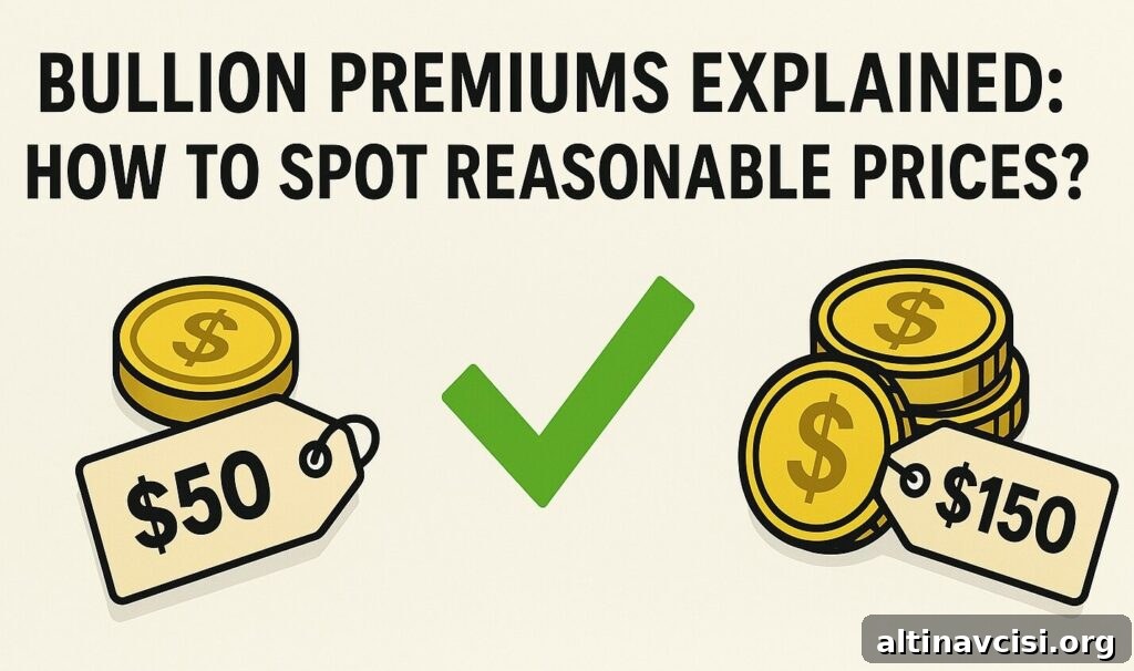 Bullion Premiums Explained: How to Spot Reasonable Prices?