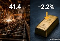 Manufacturing Surges in 2026 as Gold Plummets