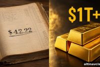 Why the US Values $1 Trillion of Gold at Only $11 Billion